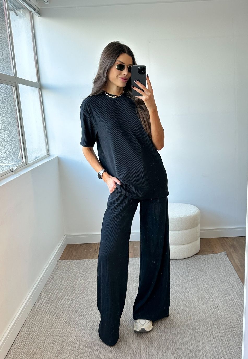 CONJUNTO ANARRUGA COMFY CHIC PRETO