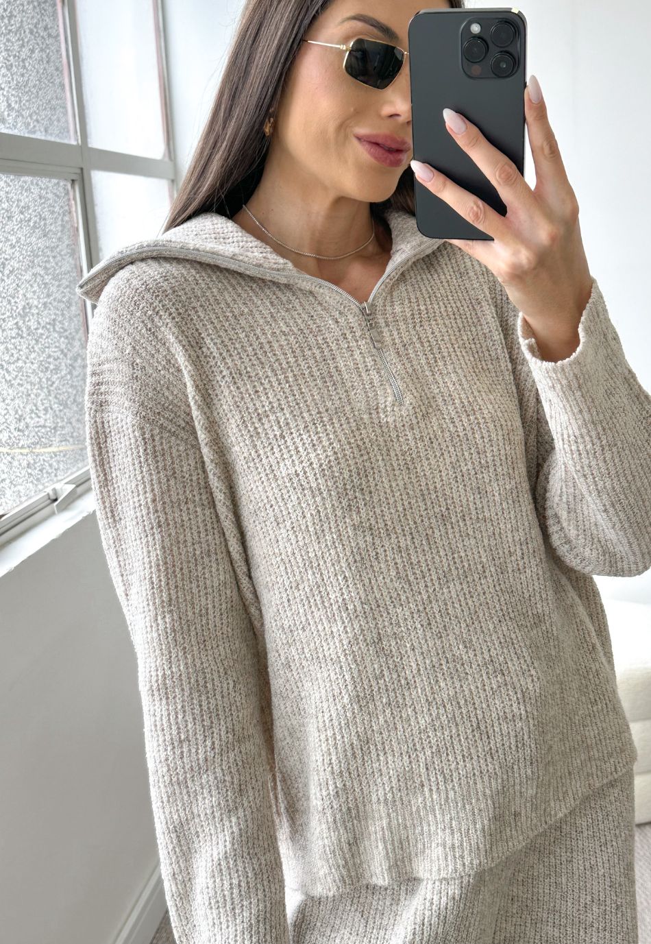 CONJUNTO TRICÔ MOUSSE INVERNO